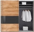 Wimex Bramfeld 225x236cm plankeneiche/Grauglas