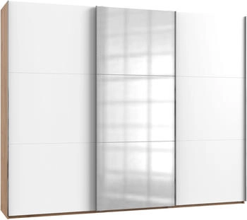 fresh to go Level 3-türig 300x236cm plankeneiche/weiß