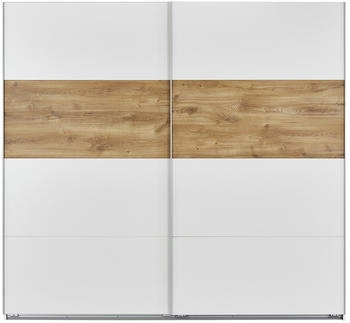 Wimex Bert 270x210x65cm wei&szlig; / Plankeneiche-Nb. (455862)