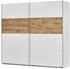 Wimex Bert 270x210x65cm weiß / Plankeneiche-Nb. (455862)