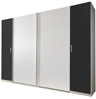 Wimex Lotto 315x210x65cm alpinwei&szlig; / Dreht&uuml;ren Anthrazit (478787)