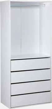 sweeek Dressing 4 drawers white