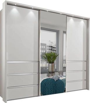 Wiemann Malibu 250x217cm weiß/Spiegel