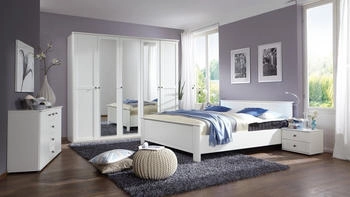 Wimex Chalet 180x200cm 4-teilig weiß