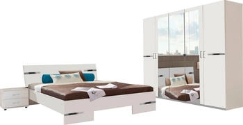 Wimex Anna 180x200cm 4-teilig wei&szlig;