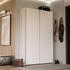 Forte Ozzula Laundry Cabinet white