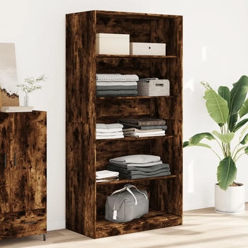 vidaXL Kleiderschrank Räuchereiche 100x50x200 cm Holzwerkstoff (3307733)