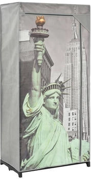 vidaXL Kleiderschrank 75×45×160 cm New York Stoff (282461)