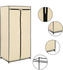 vidaXL Kleiderschrank Creme 75×50×160 cm (282439)