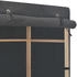 vidaXL 3-stufiger Kleiderschrank Grau 79 x 40 x 170 cm Stoff (248187)