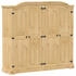 vidaXL Kleiderschrank Corona 194x52x186 cm Massivholz Kiefer (4012162)