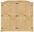 vidaXL Kleiderschrank Corona 194x52x186 cm Massivholz Kiefer (4012162)