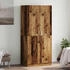 vidaXL Kleiderschrank Altholz-Optik 90x52x200 cm Holzwerkstoff (855884)
