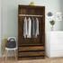 vidaXL Kleiderschrank Räuchereiche 100x50x200 cm Holzwerkstoff (815345)