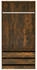 vidaXL Kleiderschrank Räuchereiche 100x50x200 cm Holzwerkstoff (815345)