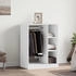 vidaXL Kleiderschrank Weiß 77x48x102 cm Holzwerkstoff (840807)