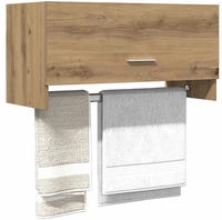 vidaXL Kleiderschrank Artisan-Eiche 70x32,5x35 cm Holzwerkstoff