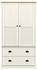 vidaXL Kleiderschrank VIGO Weiß 90x55x170 cm Massivholz Kiefer (353164)