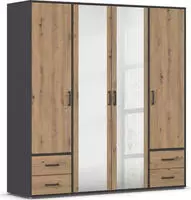 rauch Dreht&uuml;renschrank "Kleiderschrank Schrank Garderobe W&auml;scheschrank VOYAGER" in