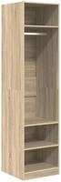 vidaXL Kleiderschrank Sonoma-Eiche 50x50x200 cm Holzwerkstoff