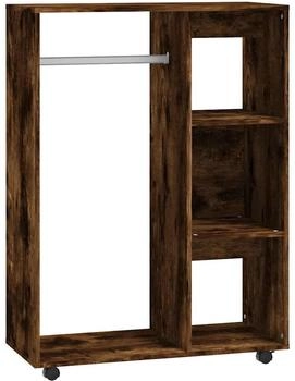vidaXL Kleiderschrank Räuchereiche 80x40x110 cm Holzwerkstoff (815978)