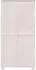vidaXL Kleiderschrank HAMAR Weiß 89x50x180 cm Massivholz Kiefer (340481)