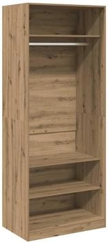 vidaXL Kleiderschrank Artisan-Eiche 80x50x200 cm Holzwerkstoff (3307701)