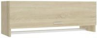 vidaXL Kleiderschrank Sonoma-Eiche 100x32,5x35 cm Holzwerkstoff