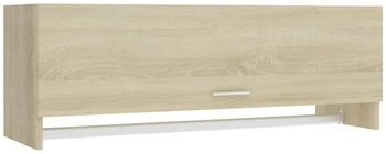 vidaXL Kleiderschrank Sonoma-Eiche 100x32,5x35 cm Holzwerkstoff (808236)