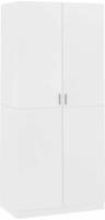 vidaXL Kleiderschrank Wei&szlig; 90x52x200 cm Holzwerkstoff