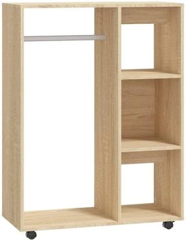 vidaXL Kleiderschrank Sonoma-Eiche 80x40x110 cm Holzwerkstoff (808516)