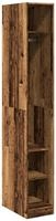 vidaXL Kleiderschrank Altholz-Optik 30x50x200 cm Holzwerkstoff