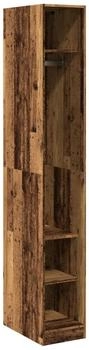 vidaXL Kleiderschrank Altholz-Optik 30x50x200 cm Holzwerkstoff (3307691)