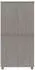 vidaXL Kleiderschrank HAMAR Hellgrau 89x50x180 cm Massivholz Kiefer (340483)