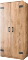 Wimex Kleiderschrank "Liverpool, Made in Germany" Industrial Look, 90x58x199cm,...