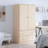 vidaXL Kleiderschrank ALTA Massivholz Kiefer (9839.353929)