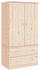 vidaXL Kleiderschrank ALTA Massivholz Kiefer (9839.353929)