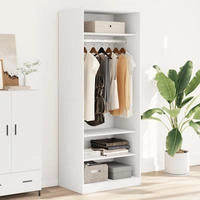 vidaXL Kleiderschrank Wei&szlig; 80x50x200 cm Holzwerkstoff