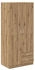 vidaXL Kleiderschrank Artisan-Eiche 80x52x180 cm Holzwerkstoff (855887)