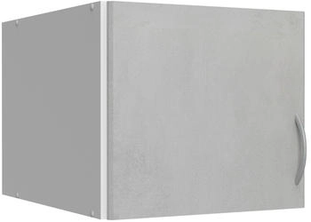 Wimex Aufsatz 1-türig Multiraumkonzept Weiß/Beton (221502)