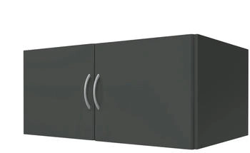 Wimex Multiraumkonzept Aufsatzschrank Graphit 70x40x40 cm (96943232)