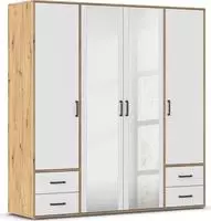 rauch Dreht&uuml;renschrank "Kleiderschrank Schrank Garderobe W&auml;scheschrank VOYAGER" in