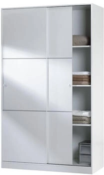 Dmora Habitdesign Kleiderschrank mit Schiebetüren 120 x 200 x 50 cm