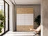 Forte Schiebetürenschrank weiss/Artisan Eiche 150,1 x 210,5 x 61,2 cm