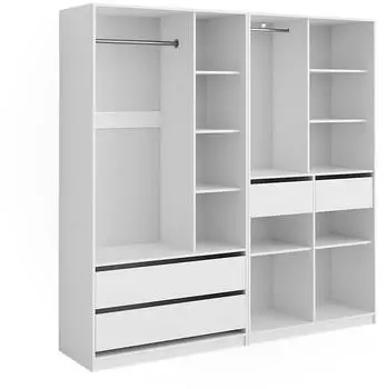 VICCO Elmo 100x200cm 2er Set Weiß