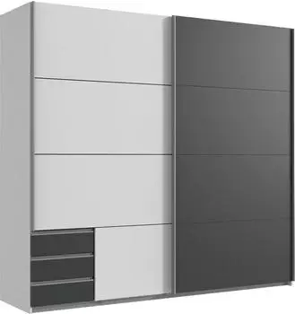 Wimex Emden 225x210cm weiß/graphit