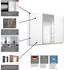 Rauch ORANGE Toma 203x210cm grau-metallic