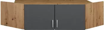 Rauch Bremen 91x39cm grau/artisan-eiche