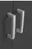 Rauch Bremen 91x39cm grau/artisan-eiche