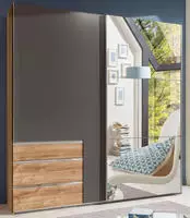 Wimex Schwebet&uuml;renschrank "Level by fresh to go" jeweils mit einer Spiegelt&uuml;r